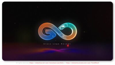 Abstract Glass Logo Reveal 55776660